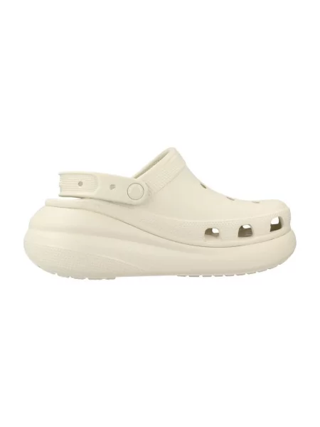 Klasické pantofle Crocs béžové
