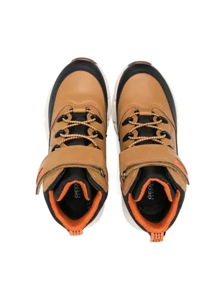 Buty do kostki dziecięce Geox brązowe