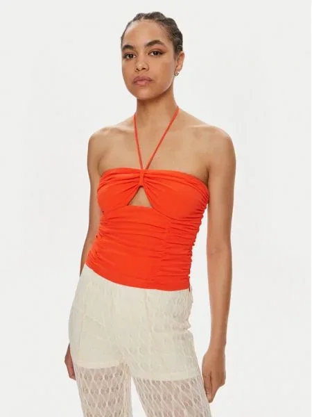 Gestuz Топ Alicia Оранжевий Slim Fit