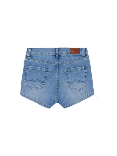 Gyerek denim ruha Pepe Jeans kék