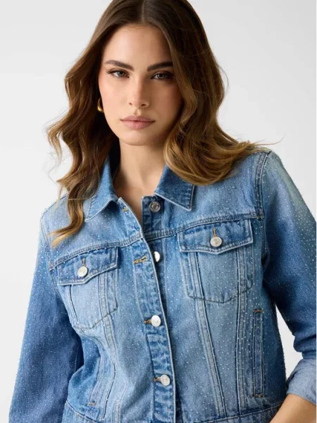 Guess Prehodna jakna modra