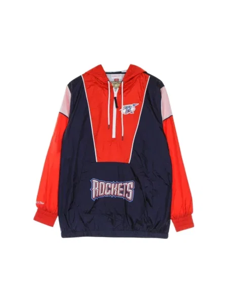 Kurtka Mitchell & Ness trekkingowa czerwona
