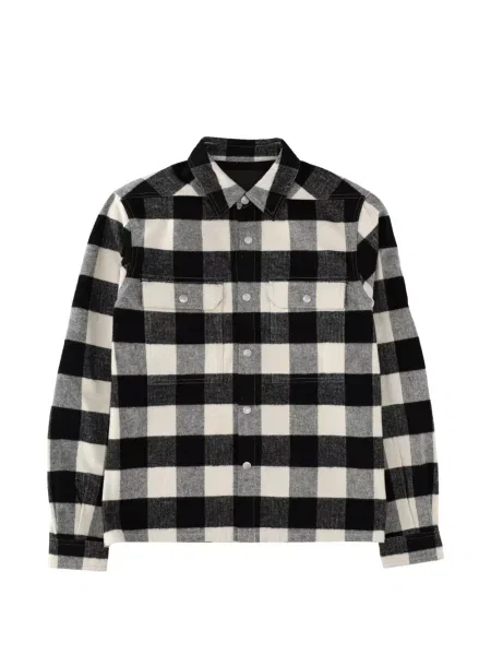 Decupat cămașă Rick Owens Drkshdw negru