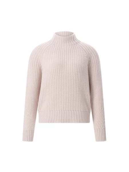 Dzianinowy sweter Iris Von Arnim beżowy
