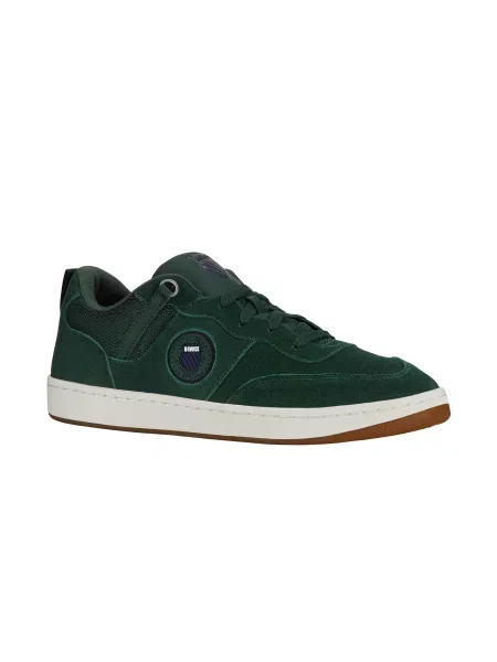 Sneakersy K-Swiss K-Varsity SDE zamszowe buty sportowe tenisówki zielone
