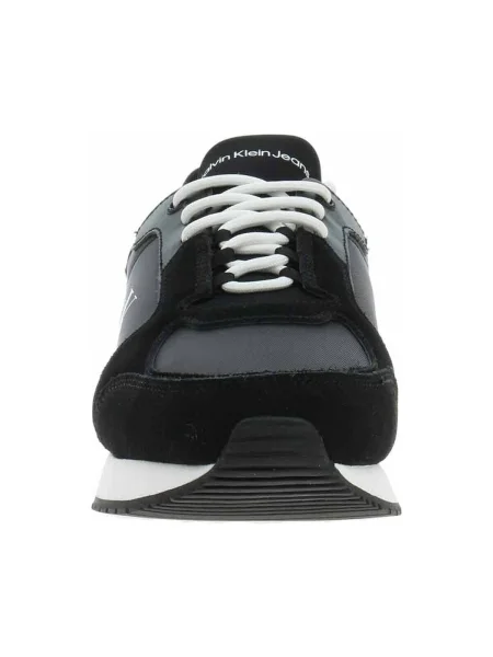 Pantofi Calvin Klein Jeans din piele retro negru