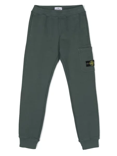 Spodnie dziecięce Stone Island zielone