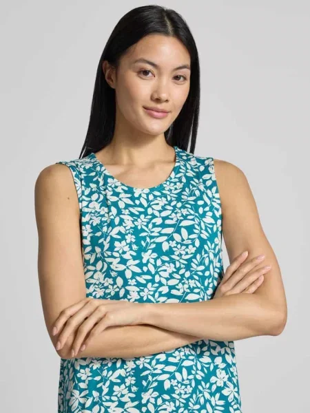 Sukienka midi o kroju relaxed fit z mieszanka model Paisley' Zabaione