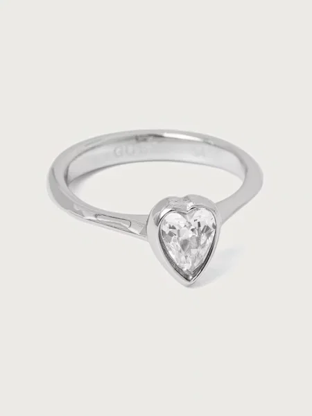 Guess inel pentru femei din oțel inoxidabil CRYSTAL LOVE