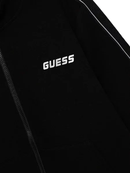 Bluza rozpinana dziecięca Guess czarna