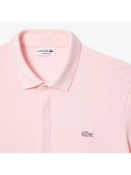 Поло Lacoste розовое