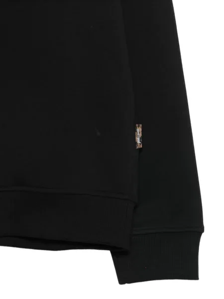 Pulover Just Cavalli cu imagine negru