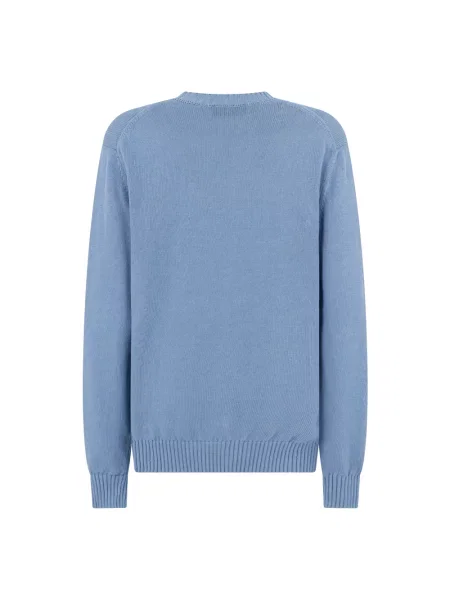 Dzianinowy sweter Slowear niebieski