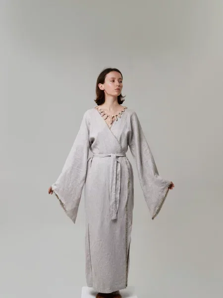 GNIZDO Сукня максі бежевий