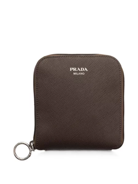 Pandantiv Prada din piele maro
