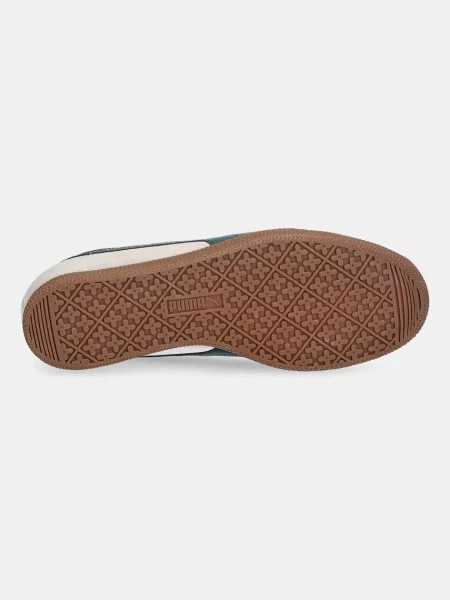 Замшевые кроссовки Puma бежевые