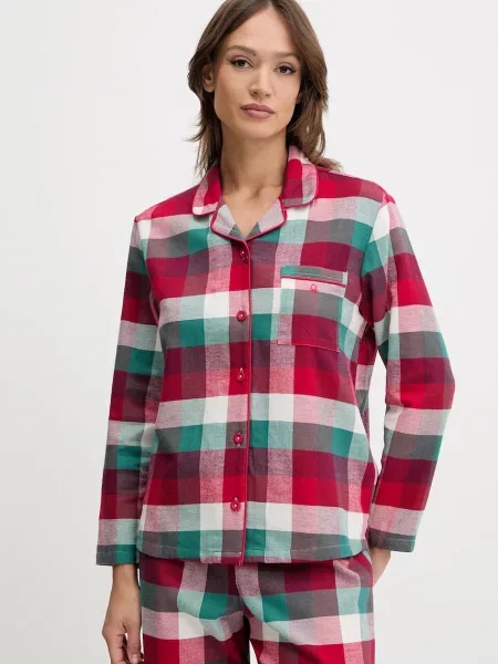 Піжама United Colors of Benetton з бордовий