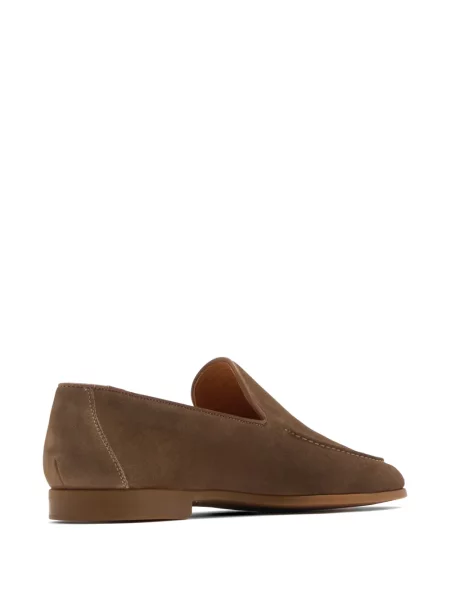 Pantofi loafer Magnanni din piele de căprioară maro