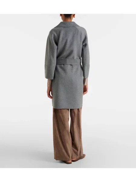 Palton 's Max Mara de lână plic gri