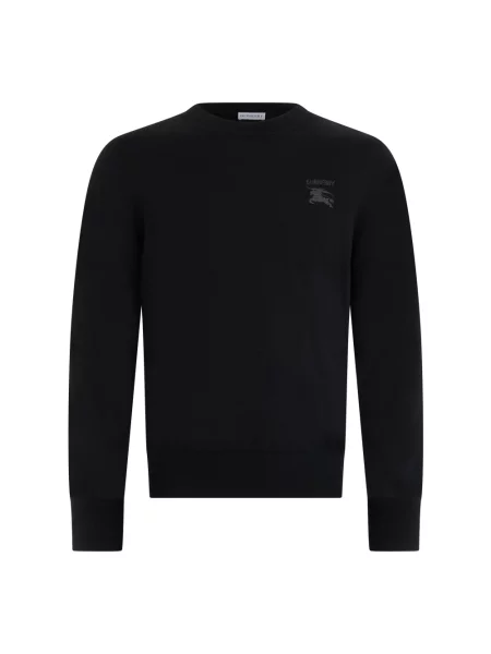 Sweter Burberry czarny