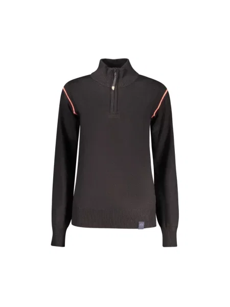 Sweter North Sails z długim rękawem czarny