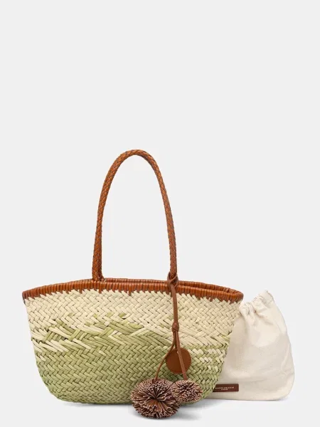 Gianni Chiarini geantă de plajă pentru femei PALOMA verde