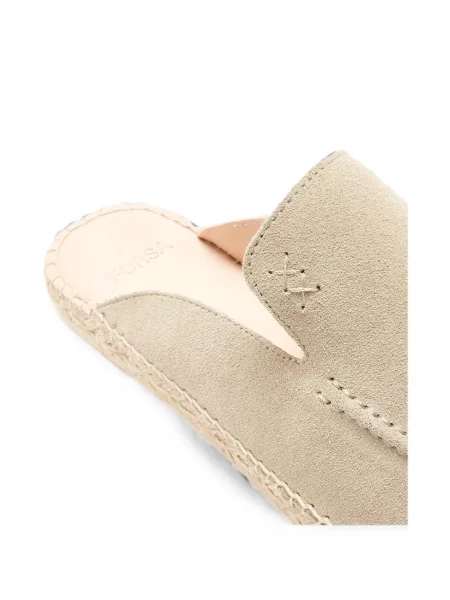 Espadrile Forsa din piele de căprioară