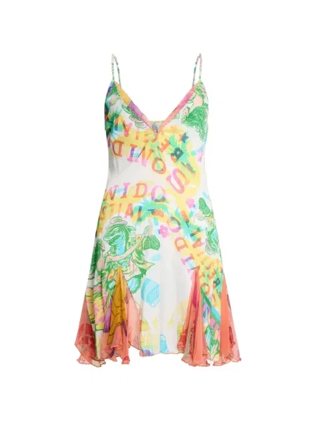 Rochie mini Donde Esteban alb