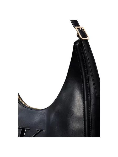Taška Calvin Klein Jeans BOLD CK CRESCENT černé