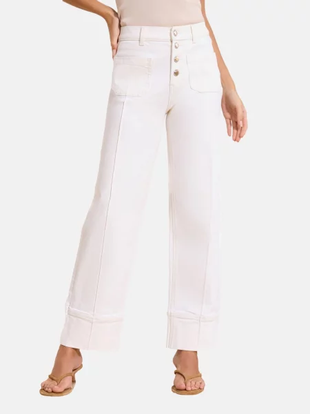 Lipsy Jeans denim alb