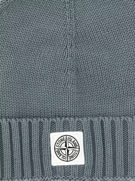 Czapka dziecięca Stone Island szara