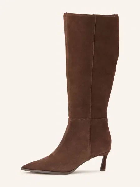 Steve Madden Kozačky Lucid hnědá