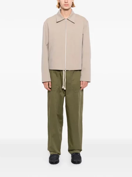 Pantaloni Officine Générale cu cordon verde