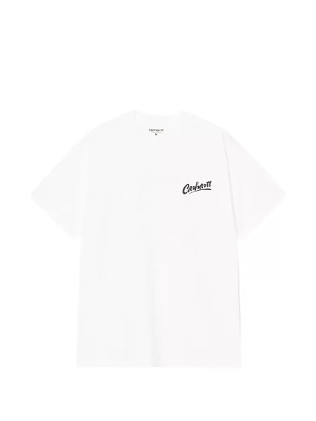 Tricou Carhartt Wip cu imagine alb