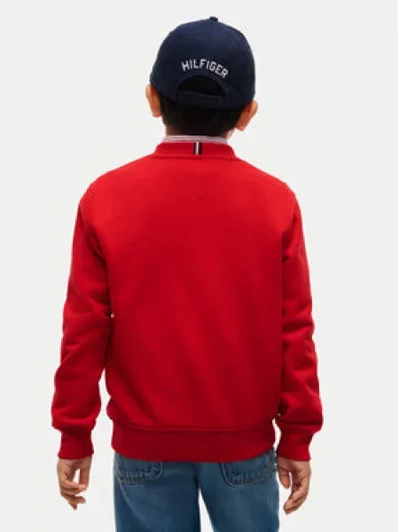 Tommy Hilfiger Pulóver Essential piros
