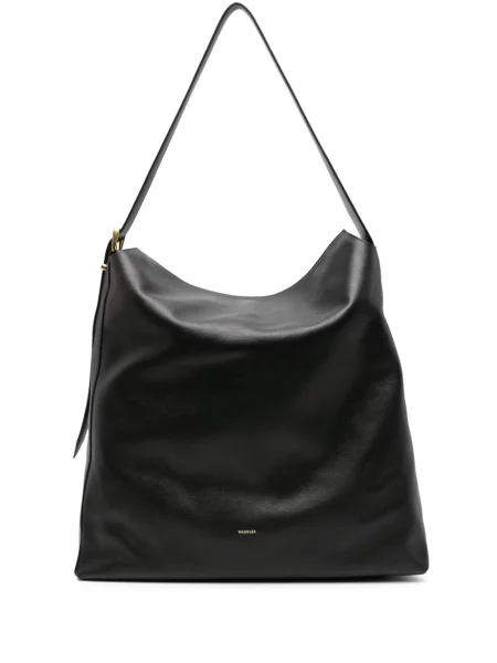 Geanta de piele Wandler din piele negru