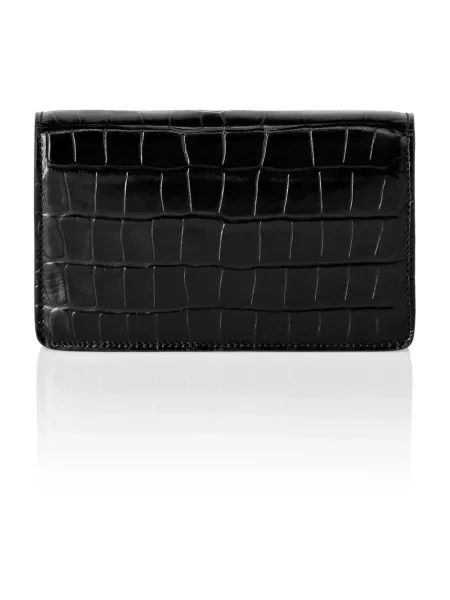 Torebka Philipp Plein skórzana czarna