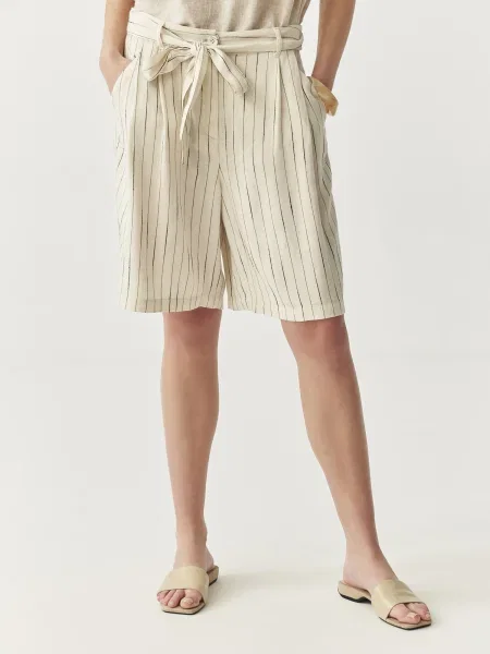TATUUM Pantaloni murdar alb