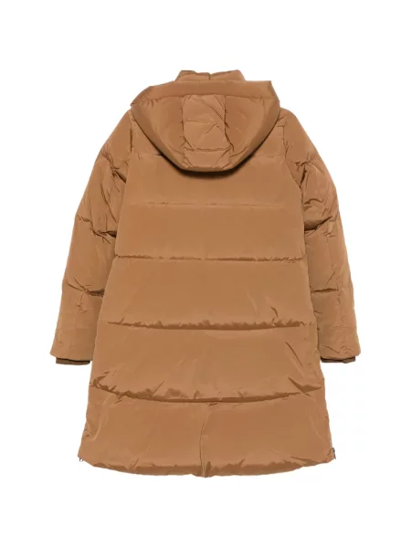 Paltas Woolrich su gobtuvu ruda