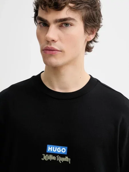 Лонгслив Hugo Blue синий