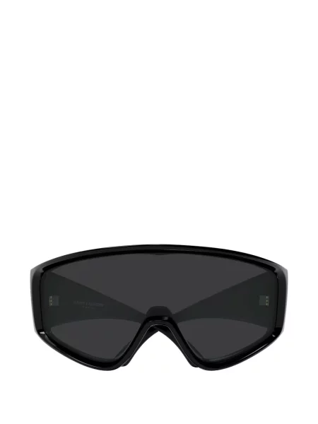 Ochelari de soare Saint Laurent Eyewear cu imprimeu geometric negru