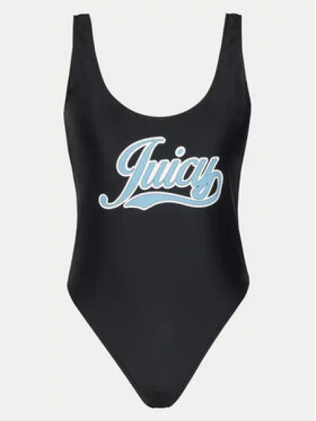 Juicy Couture Jednodílné plavky Retro Devina černá