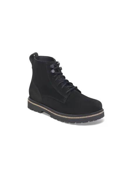 Sneakersy Birkenstock skórzane czarne