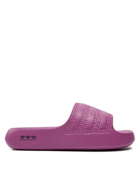 Чехли adidas Originals Adilette Ayoon лилаво с платформа виолетово