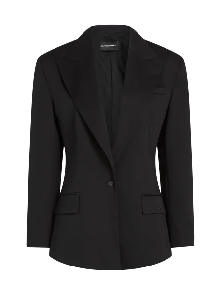 Karl Lagerfeld Sacou X Amber Valletta' negru