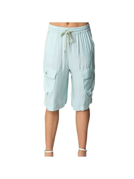 Szorty Pinko casual niebieskie