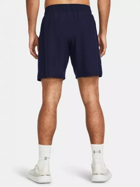 Under Armour UA Woven Wdmk Rövidnadrág Kék fehér