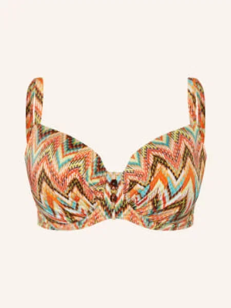 Primadonna Bikiny S Ramínky Tubou oranžová tyrkysová žlutá