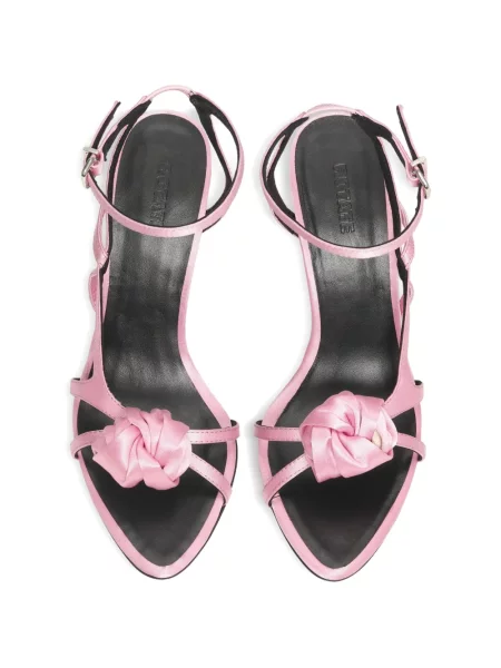 Sandale Rotate Birger Christensen din satin roz