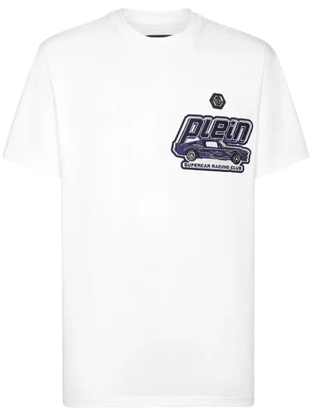 Tricou Philipp Plein alb